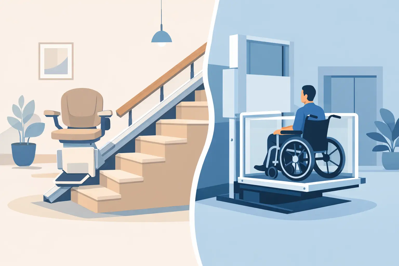 Chaise monte-escalier ou plateforme, que choisir ?