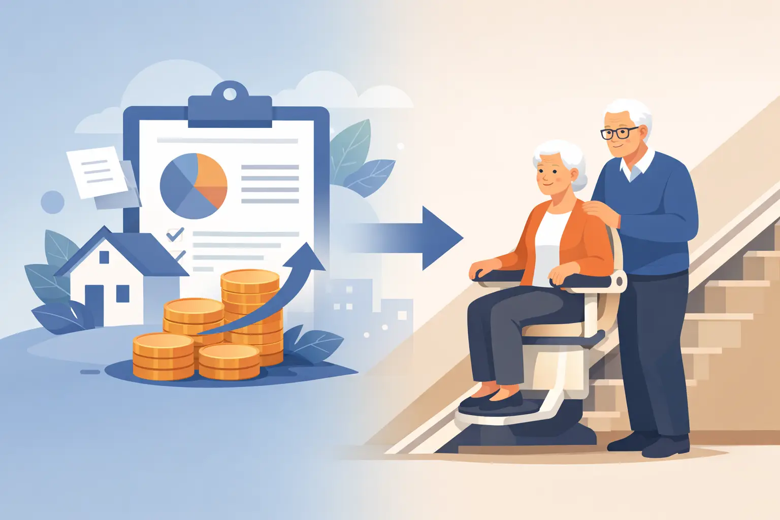 Crédit impôt monte escalier : ce qui change