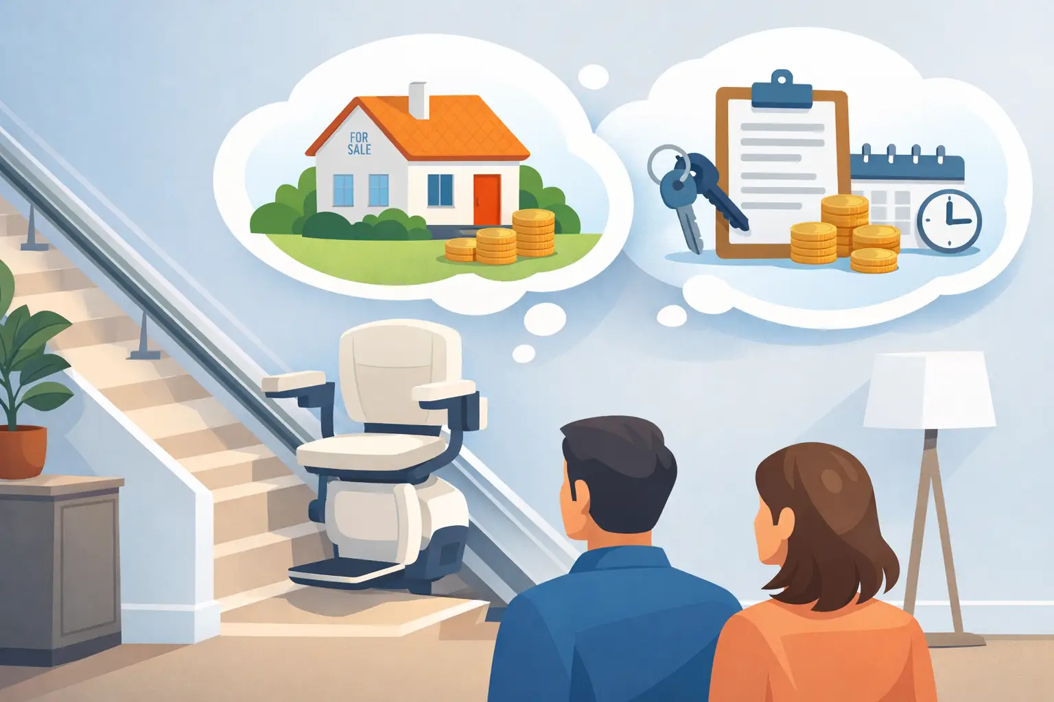 Location ou achat monte-escalier : que choisir ?