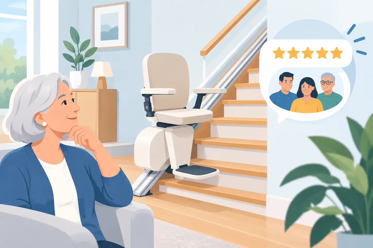 Monte-escalier avis clients, que faut-il regarder ?