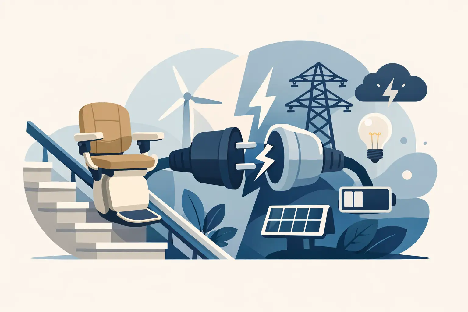 Un monte-escalier fonctionne-t-il sans électricité ?