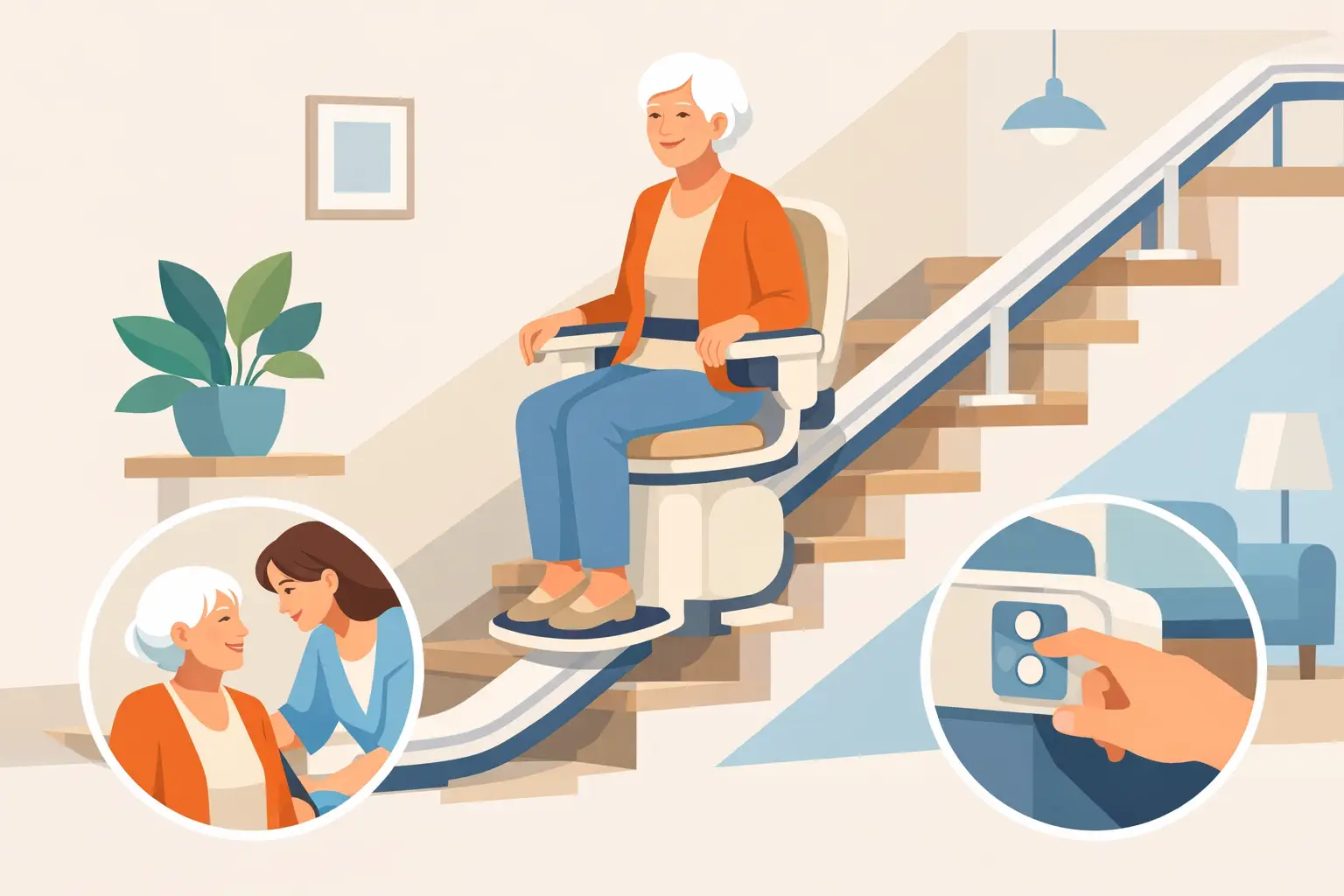 Monte-escalier pour personne âgée : bien choisir